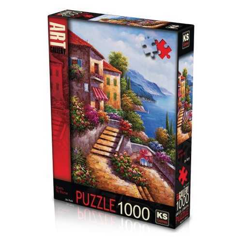 Ks Puzzle Stairs to Home 1000 Parça