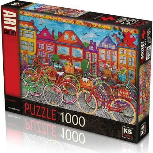 Ks Puzzle Bicycle Day 1000 Parça