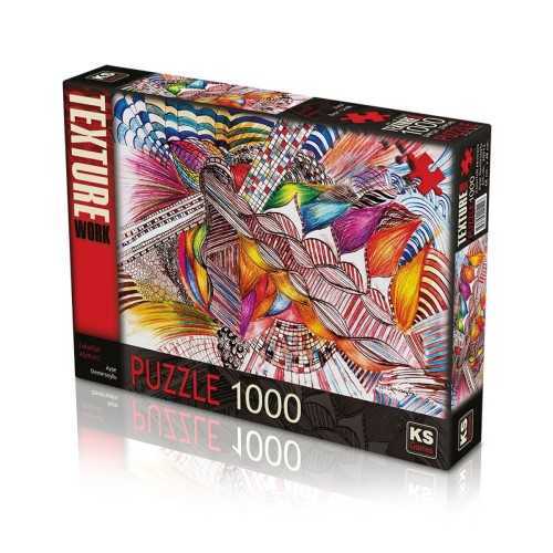 Ks Puzzle Colorfull Abstract 1000 Parça