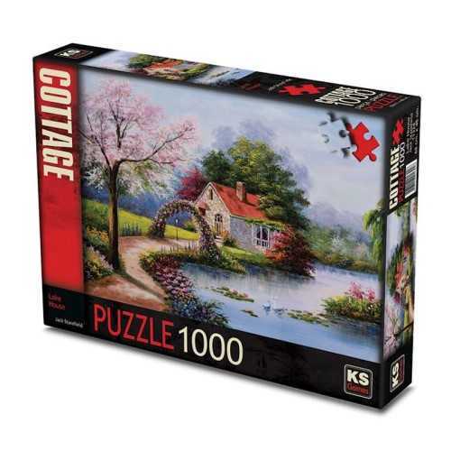 Ks Puzzle Göl Evı 1000 Parça