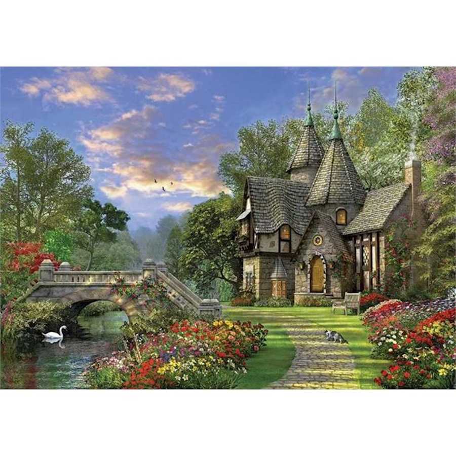 Ks Puzzle The Old Waterway Cottage 1000 Parça