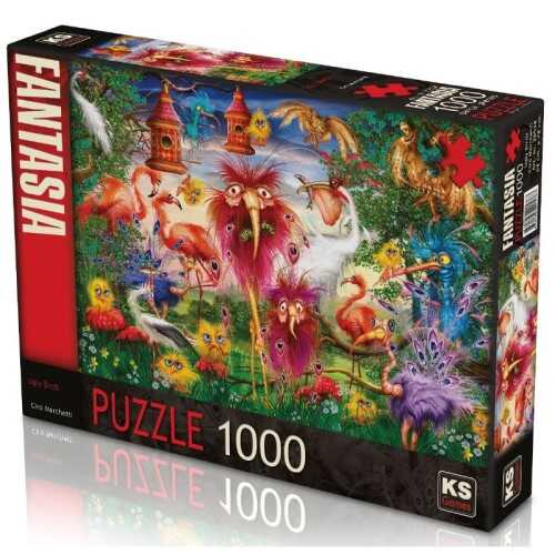 Ks Puzzle Ugly Birds 1000 Parça
