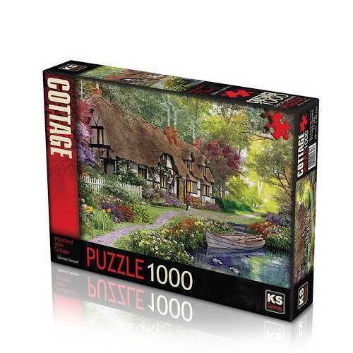 Ks Puzzle Woodland Walk Cottage 1000 Parça