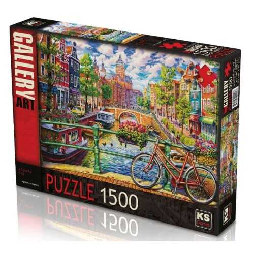 Ks Puzzle Colorful City 1500 Parça