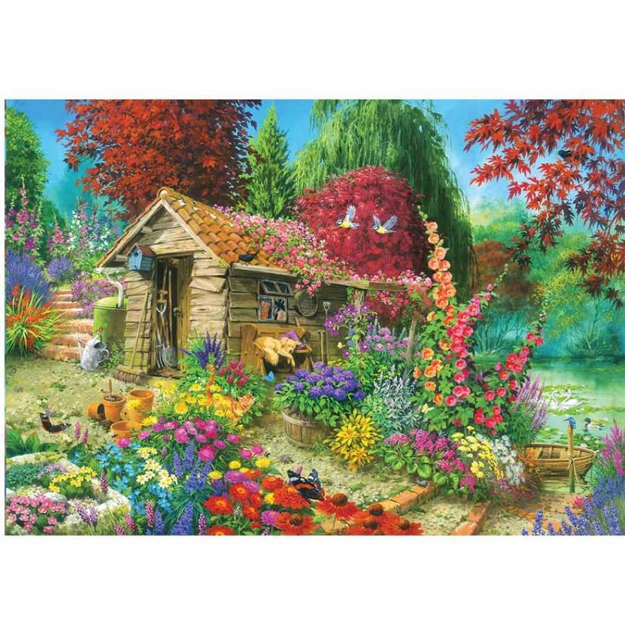 Ks Puzzle The Garden Shed 1500 Parça