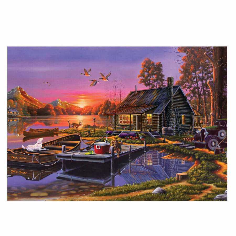 Ks Puzzle Lakeside Cottage 2000 Parça