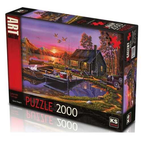 Ks Puzzle Lakeside Cottage 2000 Parça