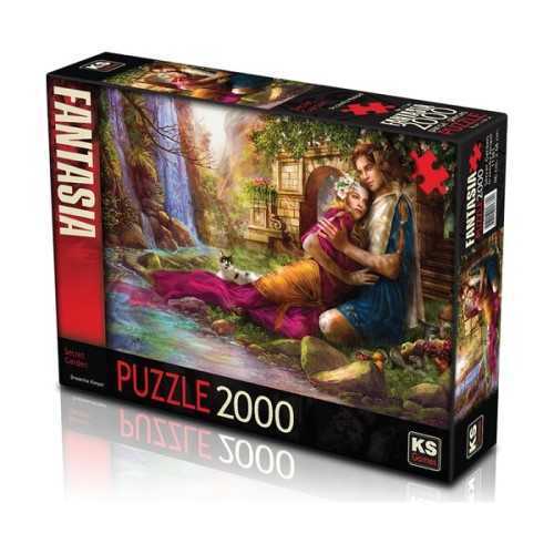Ks Puzzle Secret Garden 2000 Parça