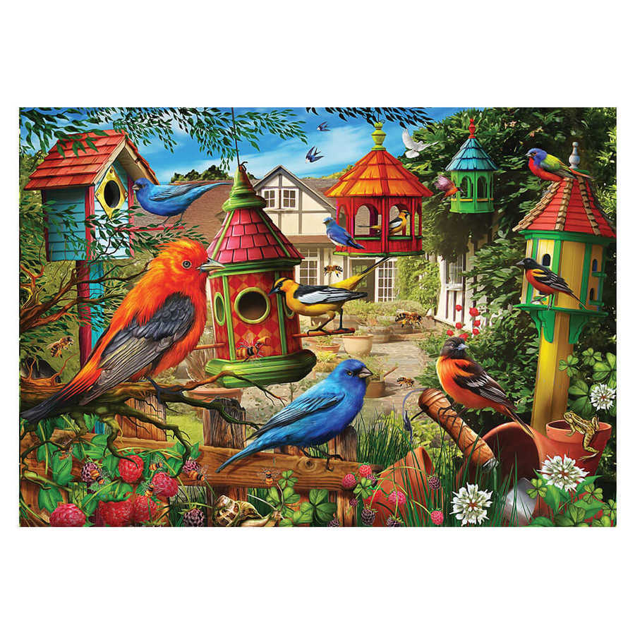 Ks Puzzle Bird House Gardens 3000 Parça