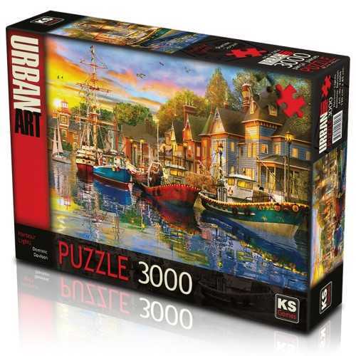 Ks Puzzle Harbour Light 3000 Parça