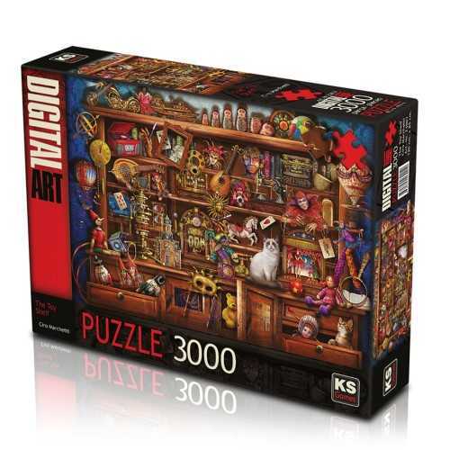 Ks Puzzle The Toy Shelf 3000 Parça