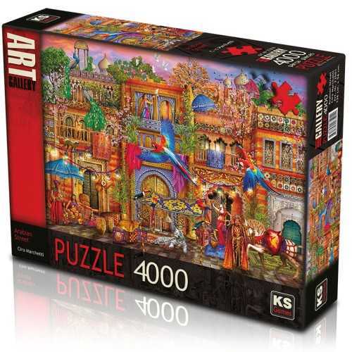Ks Puzzle Arabian Street 4000 Parça