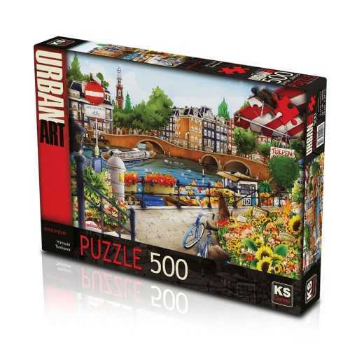 Ks Puzzle Amsterdam 500 Parça
