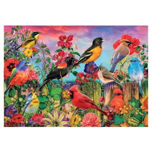 Ks Puzzle Birds And Blooms 500 Parça