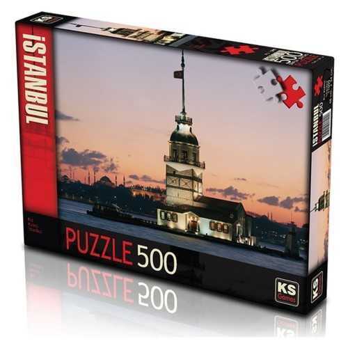 Ks Puzzle Kız Kulesi İstanbul 500 Parça