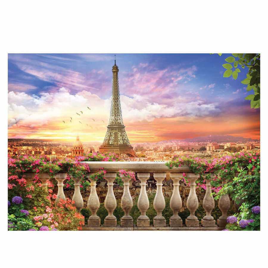 Ks Puzzle Sunset in Eiffel 500 Parça