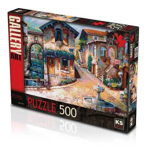 Ks Puzzle The Fountain On The Square 500 Parça