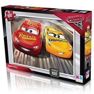 Ks Puzzle Cars Puzzle 100 Parça - 1