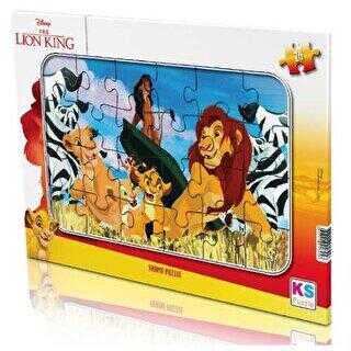 Ks Puzzle Frame Lion King 24 Parça