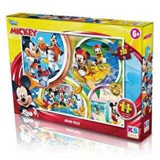 Ks Puzzle Mickey Mouse 200 Parça