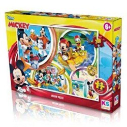 Ks Puzzle Mickey Mouse 200 Parça - Ks Games