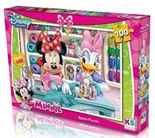 Ks Puzzle Minnie Mouse Puzzle 100 Parça - 1