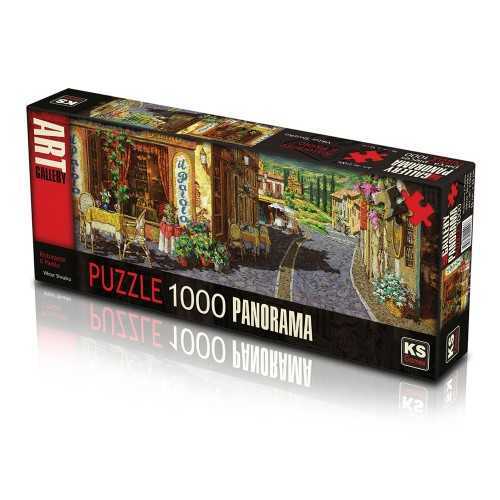 Ks Puzzle Panorama 1000 Parça Ristorante Il Paiolo