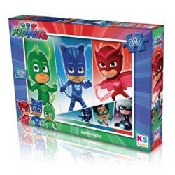 Ks Puzzle Pjmasks 200 Parça - Ks Games