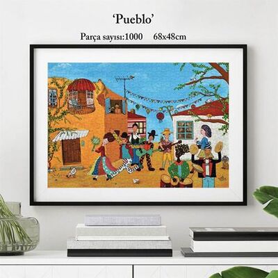 Ks Puzzle Pueblo 1000 Parça
