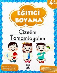 Ktb Kivi Eğitici Boyama Çizelim Tamamlayalim - Kivi Çocuk Yayınları