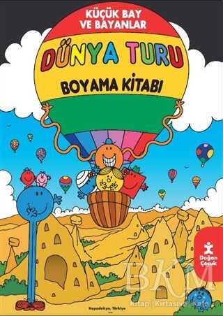 Küçük Bay ve Bayanlar Dünya Turu Boyama Kitabı - 1
