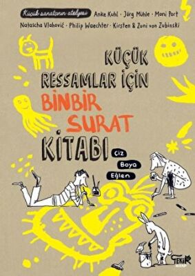 Küçük Ressamlar için Binbir Surat Kitabı kapağı