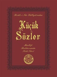 Küçük Sözler Cep Boy - Tenvir Neşriyat