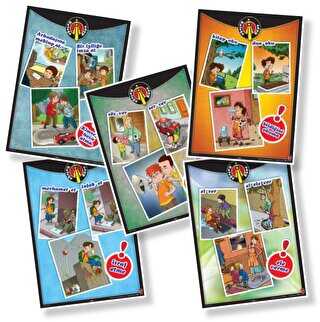 Kulağa Küpe Posterleri 5`li Set - EDAM