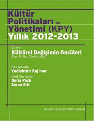 Kültür Politikaları ve Yönetimi KPY YILLIK 2012-2013