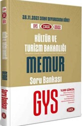 2024 GYS T.C Kültür Ve Turizm Bakanlığı Memur Görevde Yükselme Sınavı Soru Bankası - Data Yayınları