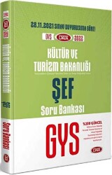 2024 GYS T.C Kültür Ve Turizm Bakanlığı Şef Görevde Yükselme Soru Bankası - Data Yayınları