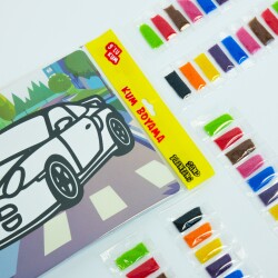 Kum Boyama 5Li Set - Erkek Model Karışık - 2