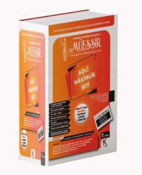 Müessir Adli Hakimlik Çıkmış Soru Bankası - Kuram Kitap