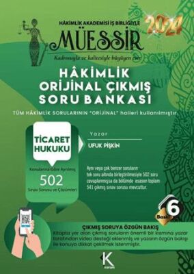 Kuram Kitap Müessir Ticaret Hukuku - 1