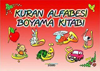 Kuran Alfabesi Boyama Kitabı kapağı