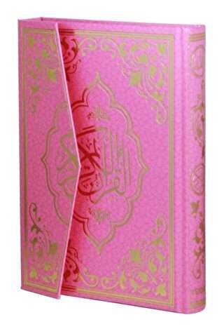 Kur’an-ı Kerim Gökkuşağı Renkli Pembe Cilt Mühürlü - Tekbir Yayınları