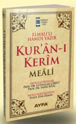 Kur`an-ı Kerim Meali Rahle Boy Sade Meal 111KREM - 1