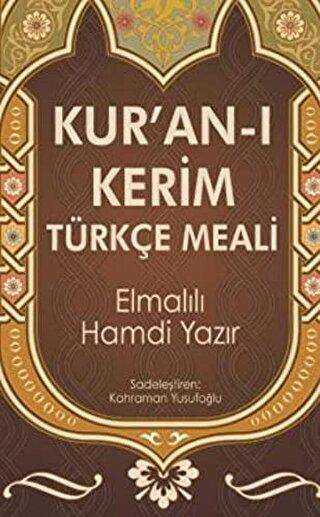 Kur`an-ı Kerim Türkçe Meal