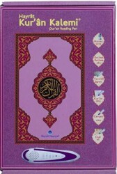 Kuran Okuyan Kalem Seti Lila, Rahle Boy, Karton Kutulu - Hayrat Neşriyat