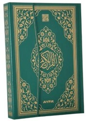 058 Yeşil - Mühürlü Orta Boy Kuran-ı Kerim - Ayfa Basın Yayın