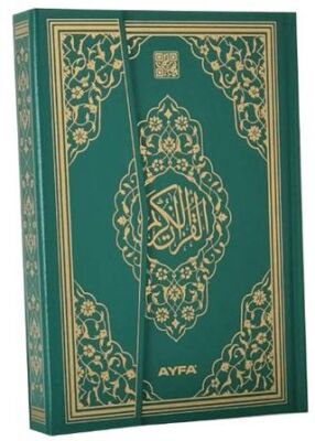 058 Yeşil - Mühürlü Orta Boy Kuran-ı Kerim - 1
