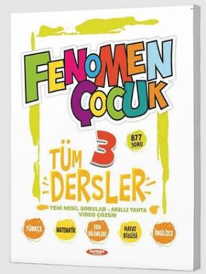 Kurmay Yayınları Fenomen Çocuk 3. Sınıf Tüm Dersler - 1