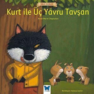 Kurt ile Üç Yavru Tavşan kapağı
