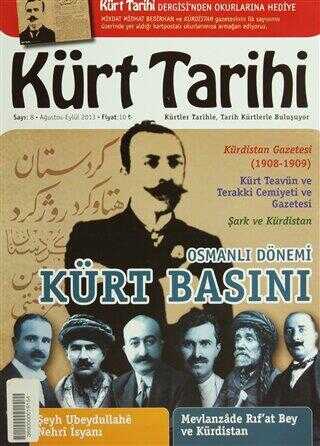 Kürt Tarihi Dergisi Sayı: 8 Ağustos - Eylül 2013